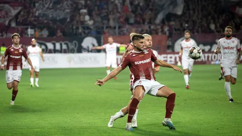 Rapid – Dinamo 4-0, în etapa a 8-a din Superliga. Echipa lui Ovidiu Burcă a fost la pământ în Giulești