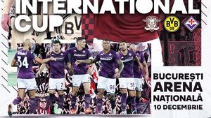 Cine transmite la tv „triunghiularul" cu Rapid, Borussia Dortmund şi Fiorentina de pe Arena Națională