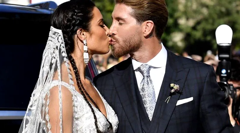 David Beckham, Shakira și trupa AC/DC, printre invitații de la nunta lui Sergio Ramos. Cristiano Ronaldo nu a fost chemat | GALERIE FOTO
