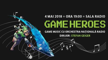 Game Heroes, concert cu muzică din jocuri la Sala Radio