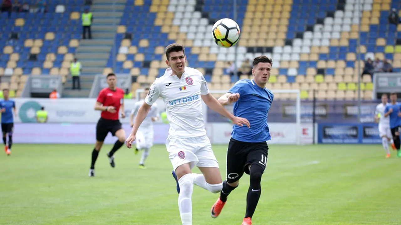CFR Cluj a câștigat Cupa României U19! Viitorul a pierdut prima finală a zilei, urmează meciul seniorilor