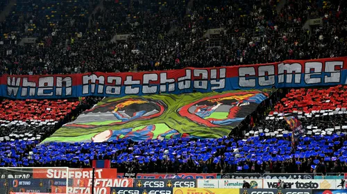 S-a întrecut orice limită: derapaj rasist grobian al fanilor FCSB la meciul cu Rapid! Bannerul care va aduce sigur suspendarea terenului pentru echipa lui Gigi Becali | FOTO