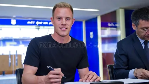 OFICIAL | Marc Andre Ter Stegen și-a pus semnătura pe contractul cu Barcelona