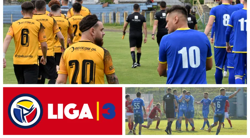 Final de play-off în Liga 3, iată cele zece meciuri din faza semifinală a barajului de promovare în Liga 2. Când au loc turul și returul și cum se fac împerecherile pentru faza finală