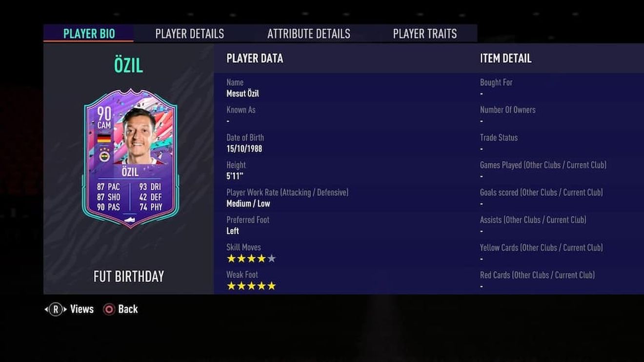 Mesut Ozil a fost inclus în evenimentul FUT Birthday din FIFA 21! Cerințe SBC + Recenzia completă a cardului