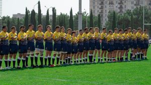 România U18, învinsă fără drept de apel la Campionatul European de Rugby din Georgia. Spania a făcut scor fluviu cu „stejăreii”