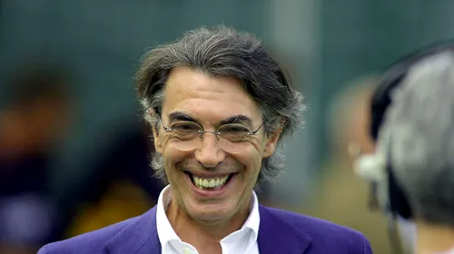 Moratti: „Interul are de câștigat fără Mancini”