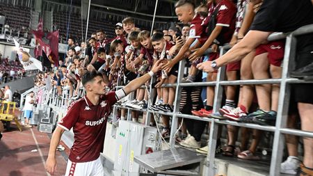 Alex Dobre e noul idol al giuleștenilor! Cum a fost primit de fani înainte de Rapid – FCSB