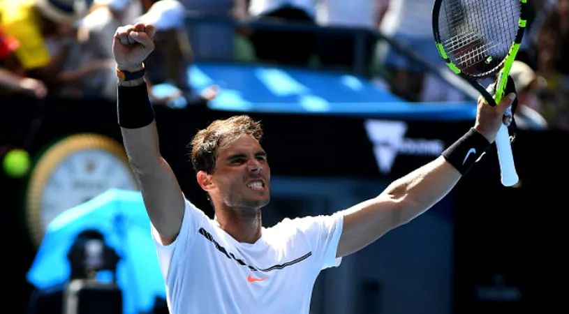 Fără emoții! Nadal s-a calificat în turul al treilea de la Australian Open după o victorie clară cu Baghdatis. Pentru Rafa urmează primul test adevărat