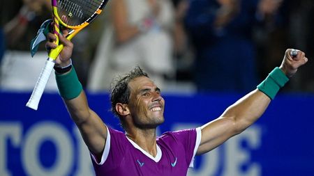 Rafael Nadal, din nou fenomenal! „Matadorul" l-a învins pe Daniil Medvedev pentru a doua oară în 2022 și s-a calificat în finală la Acapulco | VIDEO