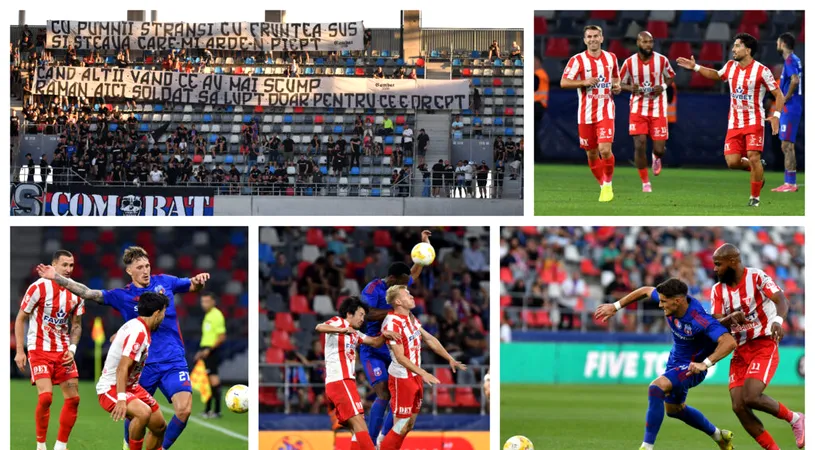 ”Greii” lui Mihalcea au făcut diferența în Ghencea, în debutul Play-off-ului Cupei României. Cronica jocului Steaua - UTA 0-2