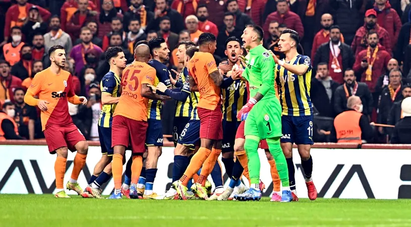 Scandal mare după derby-ul Galatasaray - Fenerbahce. Președintele lui Moruțan și Cicâldău solicită de urgență reforma arbitrajului