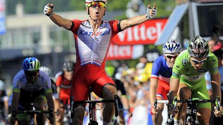 Kristoff e din nou "Thor"! Norvegianul l-a învins la sprint pe Sagan, în etapa a 7-a din Turul Elveției