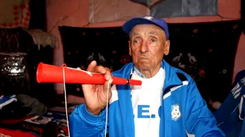 Cel mai bătrân suporter al echipei Pandurii a decedat la 88 de ani, după o moarte tragică. ”Tataie” a fost găsit ars în propria casă
