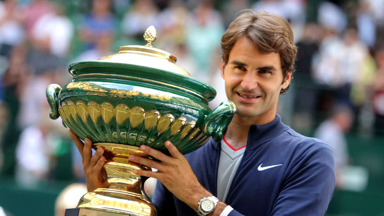 Roger Federer a câștigat pentru a șaptea oară turneul de la Halle