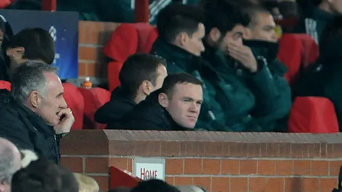 Ferguson a deschis Cutia Pandorei!** Prima consecință a faptului că Rooney a fost lăsat pe bancă în returul cu Real