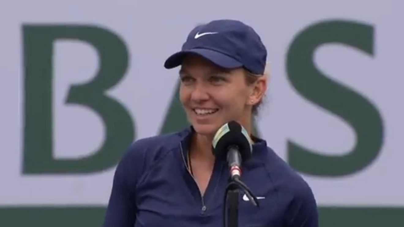 „Prima victorie ca femeie măritată!" Simona Halep, reacție spectaculoasă după calificarea în turul al treilea la Indian Wells | VIDEO