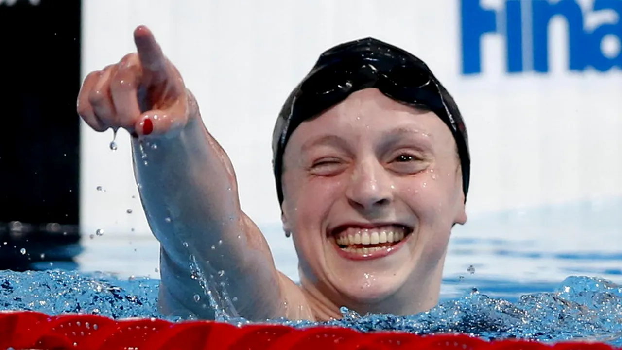 Katie Ledecky a stabilit un record mondial la 800 m liber