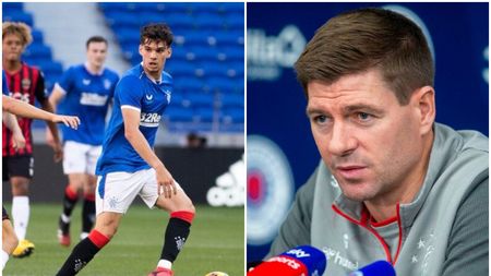 Steven Gerrard, iritat de incidentul în care a fost implicat Ianis Hagi în meciul cu Hibernian: „E foarte josnic!”. Ce i-a transmis jucătorul român, pe teren, adversarului care l-a lovit