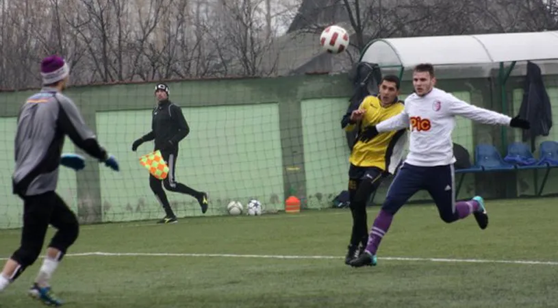 Crivac și-a testat tinerii fotbaliști** contra echipei din Valea Ursului!
