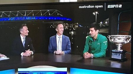 Darren Cahill l-a felicitat personal pe Novak Djokovic, după finala Australian Open: „Sunt norocos că stau lângă tine”
