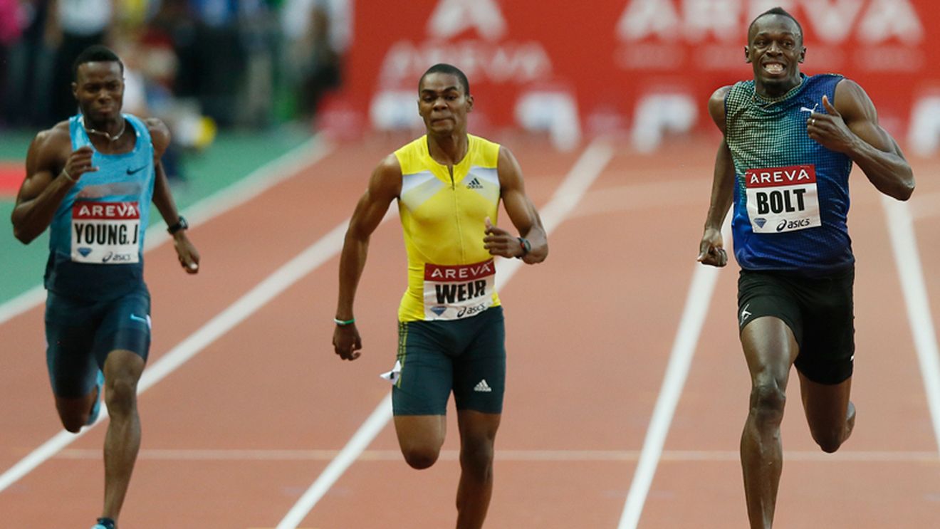 Bolt, în grafic pentru CM! "Fulgerul" a stabilit cea mai bună performanță a sa din 2013, la Londra: "Startul a fost oribil!"