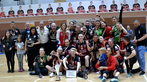 Gloria Bistrița a obținut prima medalie din istoria clubului la handbal! Măgura Cisnădie și Corona Brașov au prins cupele europene