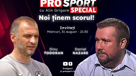 Farul Constanța - FCSB se joacă în etapa a 8-a din Superliga și comentăm împreună la ProSport Special cu Dinu Todoran și Daniel Nazare