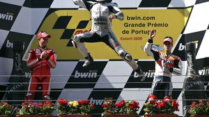 Jorge Lorenzo**, câștigător la GP-ul Portugaliei
