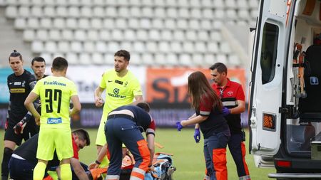 Verdictul medicilor pentru Luca Mihai este crunt, după Dinamo - Poli Iași 1-0! Nu aude cu urechea unde a fost lovit și primul diagnostic e dur