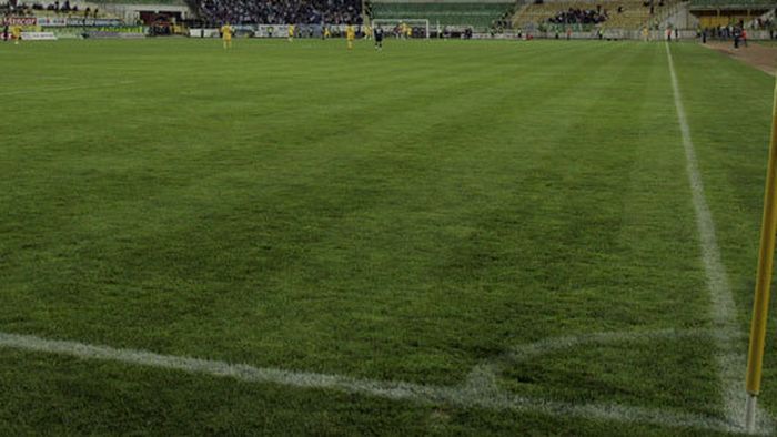 Gazonul stadionului din Vaslui a fost curățat de zăpadă cu ajutorul deținuților