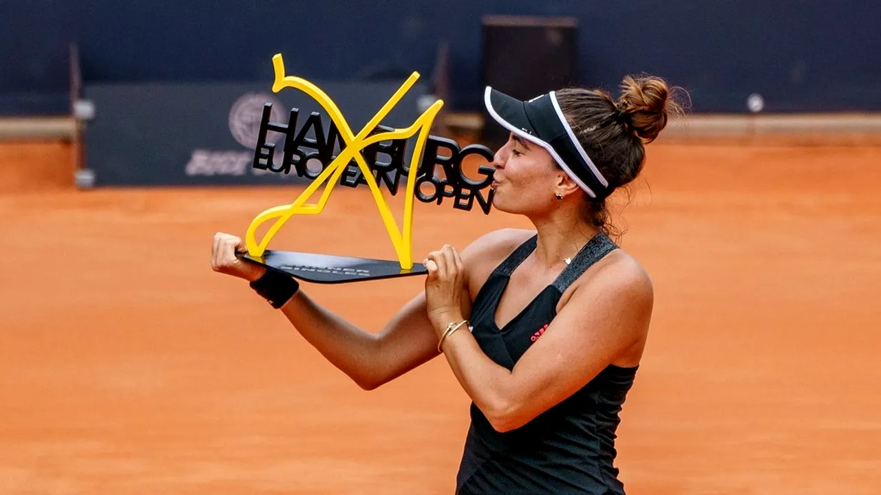 Reacție superbă a WTA după ce Gabriela Ruse a cucerit titlul la Hamburg: „A făcut asta venind din calificări!