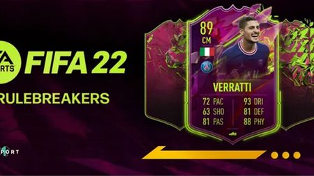 Marco Verratti deține un cartonaș foarte echilibrat în FIFA 22! Cum poți obține un super mijlocaș în echipa de Ultimate Team