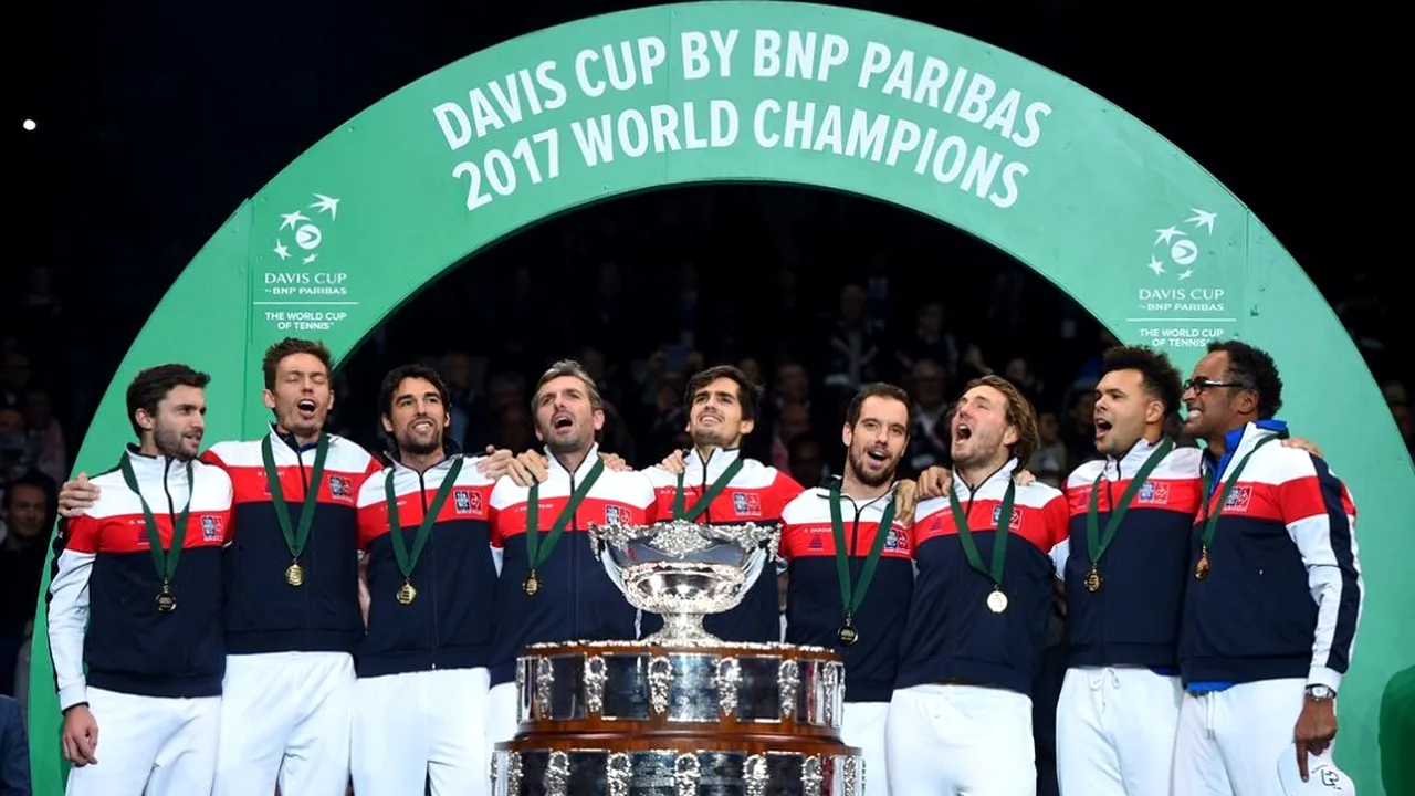 Franța a luat o decizie istorică în tenis. Mutare radicală din partea națiunii care deține Salatiera de Argint