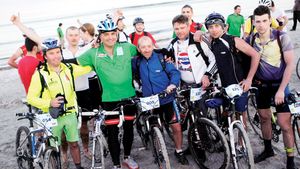 GAȘCA MEA NU POATE SĂ‚ STEA... ProSport vă prezintă episoade din cursa pe bicicletă București - Năvodari