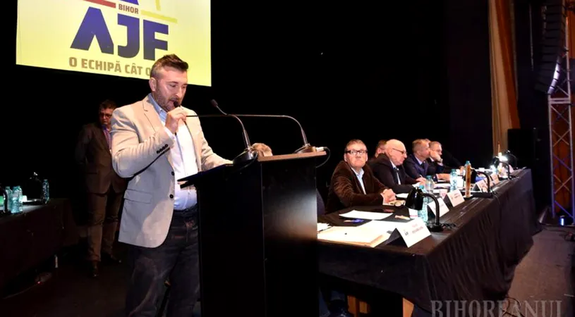 Schimbare în fotbalul bihorean: Zeno Bundea este noul președinte al AJF. ”Nu am venit să schimb o anumită persoană, am venit să muncesc şi să dezvoltăm”
