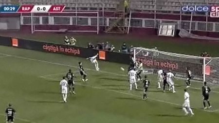 VIDEO** Șumi nici n-a avut timp să se așeze pe bancă! Giuleștenii au marcat cel mai RAPID gol din corner din istoria fotbalului românesc