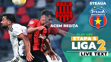 Steaua câștigă lejer în Valea Domanului și se apropie amenințător de liderul Ligii 2. ACSM Reșița, la un nou joc modest pe teren propriu