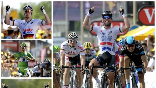 LIVE BLOG Turul Franței - Kittel l-a bătut pe linia de sosire pe Greipel!