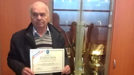 Petru Cadar a primit titlul de cetățean de onoare al Brașovului: ”Mă bucur că activitatea mea de fotbalist este și acum apreciată”