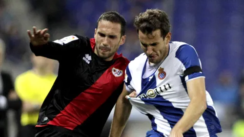 Espanyol Barcelona - Rayo Vallecano 2-2. Torje n-a fost convocat, Răzvan Raț n-a jucat din cauza unei suspendări