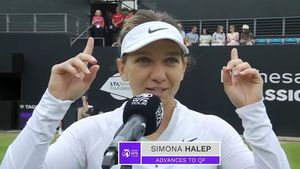 Motivul pentru care Simona Halep și-a prezentat scuzele în fața adversarei după calificarea în sferturi la Birmingham: „Nu stau prea bine cu memoria!" VIDEO