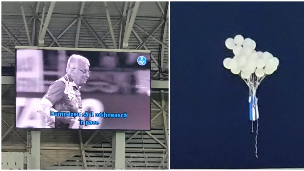 Clipe emoționante pe „Ion Oblemenco”, înainte de Universitatea Craiova - FCSB! Cum l-au omagiat oltenii pe Nicolae „Țâcă” Zamfir | FOTO