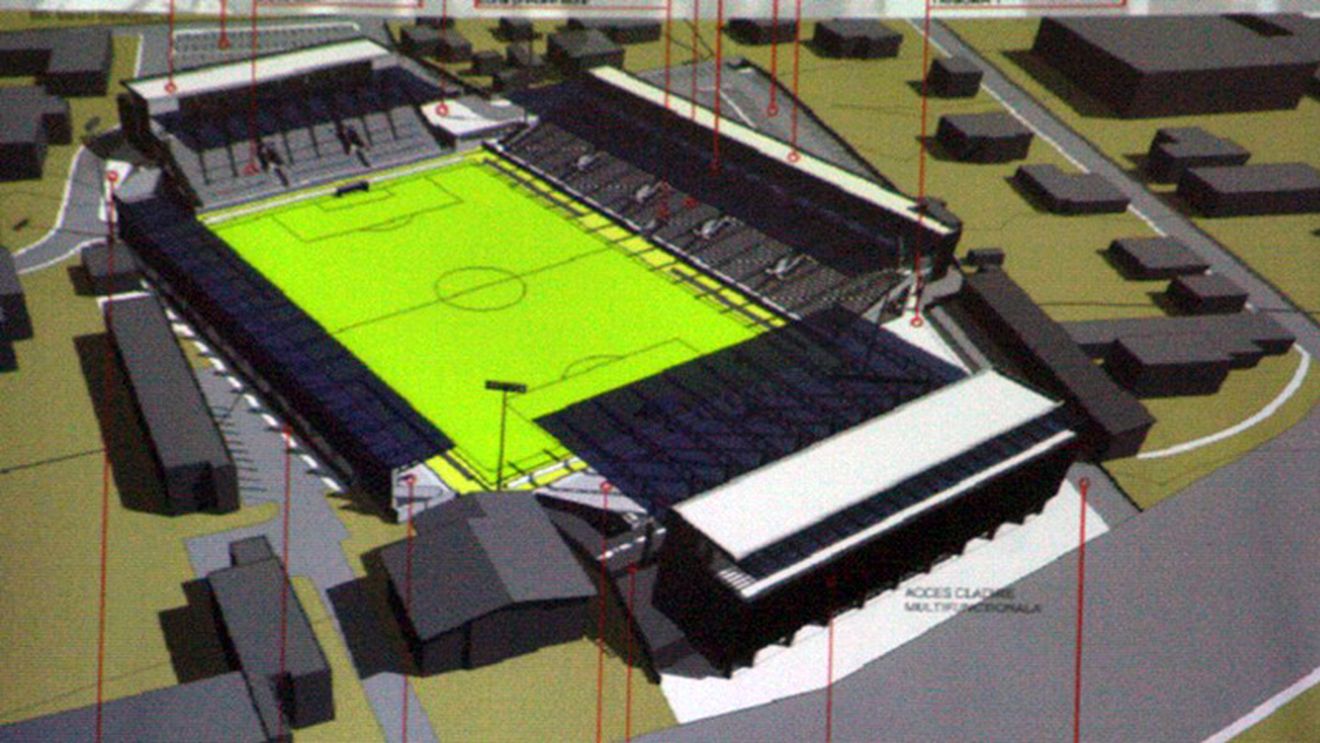 Se bate pasul pe loc! Demersurile pentru modernizarea stadionului unei echipe din Liga 1 se amână, finanțatorul clubului "explodează": "E o prostie fără margini. Nu se vrea, deja e dubios"