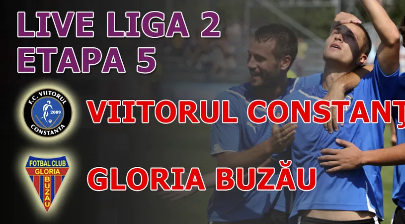 Rusu salvează liderul!** Viitorul - Gloria Buzău 2-2