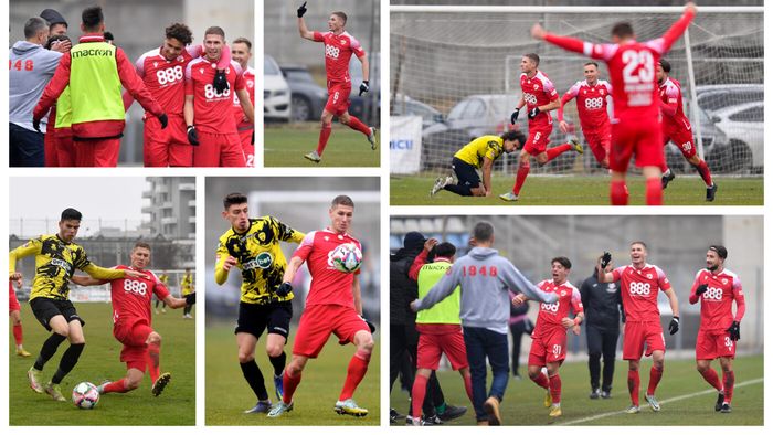 Faceți loc, faceți loc… ”Dinamo vine tare din spate!” Crescut la Steaua, Iulian Roșu e jucătorul momentului în echipa lui Ovidiu Burcă. Suporterii l-au impresionat: ”Aveam o percepție greșită despre ei”