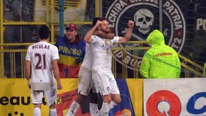 A înscris golul victoriei în derby-ul cu Steaua. Gecov: "Mă simt extraordinar, e o victorie foarte importantă"