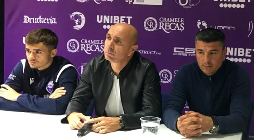 Noul președinte a Politehnicii Timișoara, ”măcel” în primele declarații detaliate despre echipă: ”Moștenirea pe care am preluat-o este dezastruoasă. O debandadă!” Colaboratorii fostului antrenor, ”desființați”