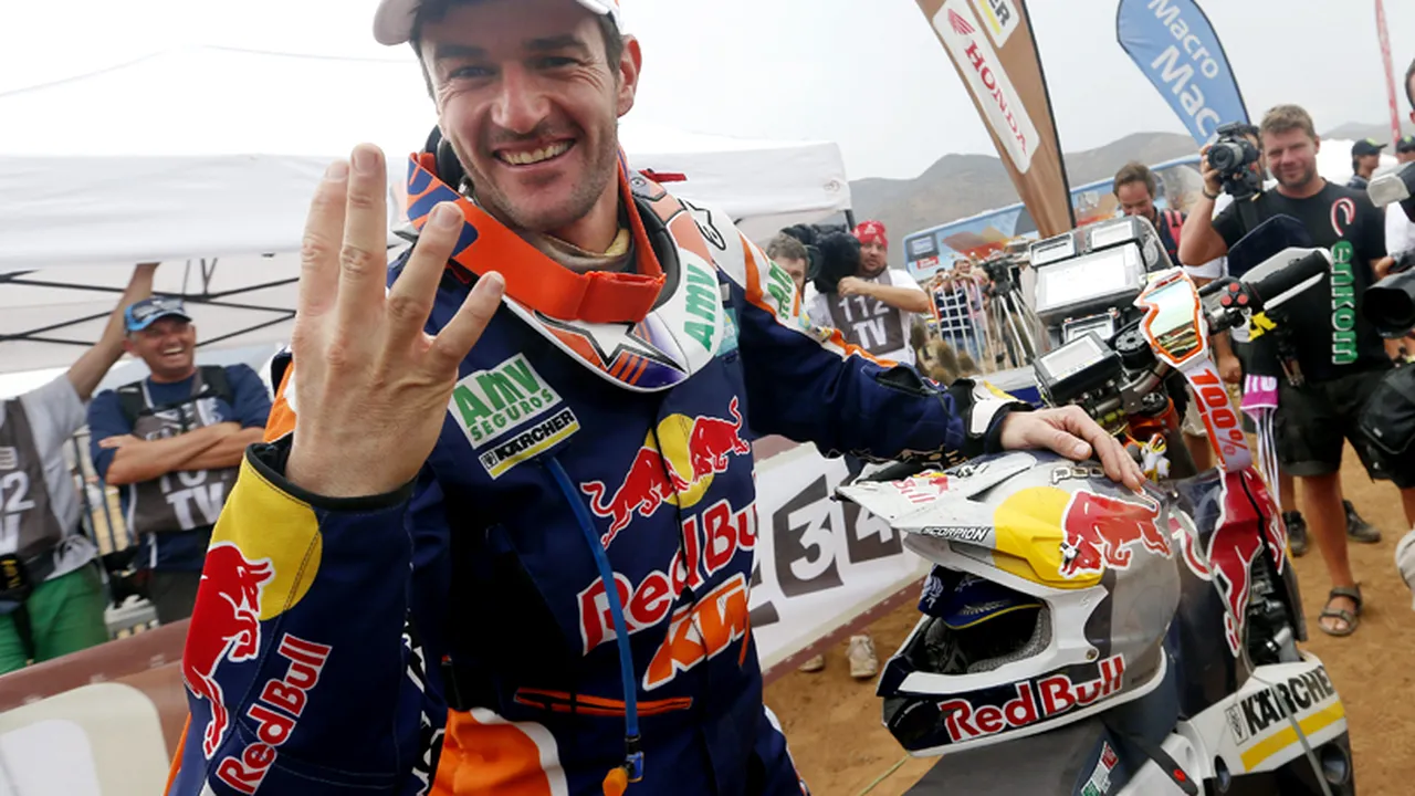 Spaniolul Marc Coma a câștigat Dakar 2014 la clasa moto