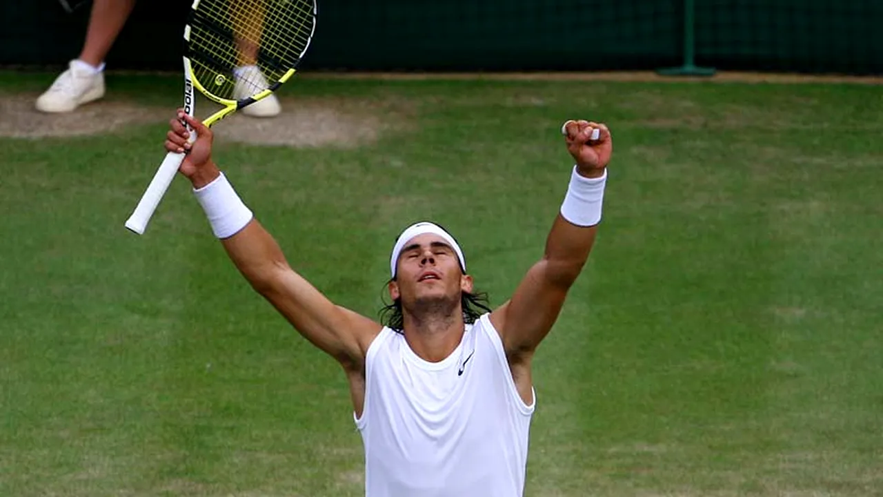 Rafael Nadal s-a calificat în finală la Wimbledon